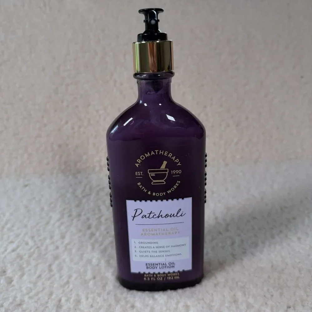 Bath & Body Works Aromatherapy PATCHOULI Body Lotion 6.5 oz RARE